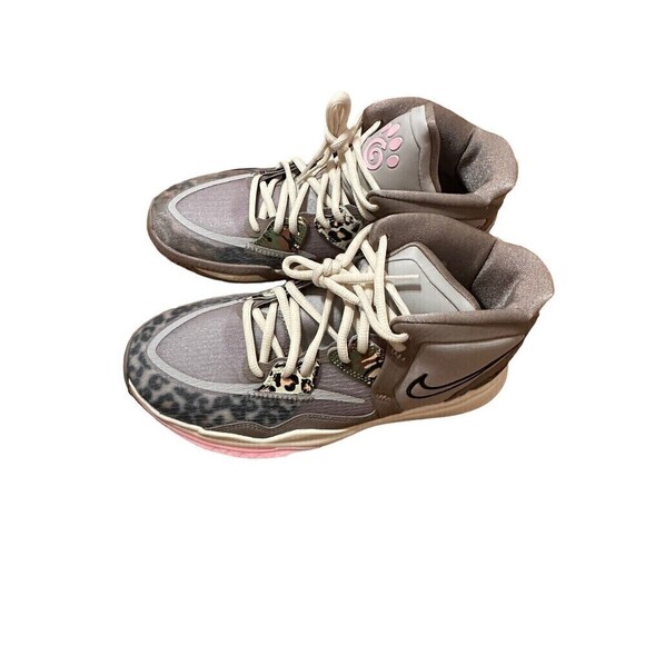 [DD0334-006] Grade School Nike KYRIE INFINITY 'LEOPARD CAMO (GS)' 7Y - Picture 4 of 12